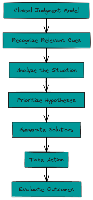 Clinical Judgment Model | Blocks And Arrows