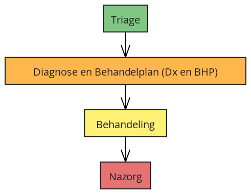 Flowchart Psychiatrische Kliniek (Strict) | Blocks And Arrows